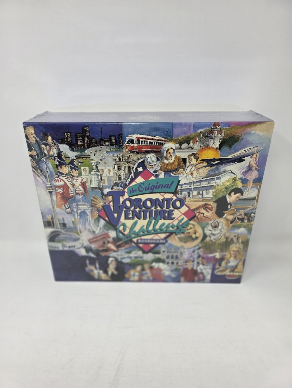 Vintage Original Toronto Venture Challenge Boardgame 1994 Sealed Canada Canadian